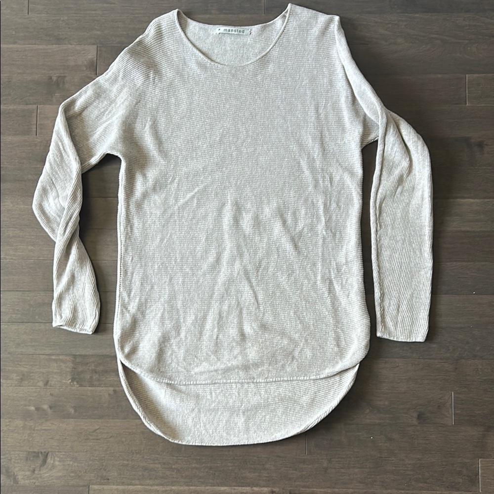 Cream Long Sleeve Sweater